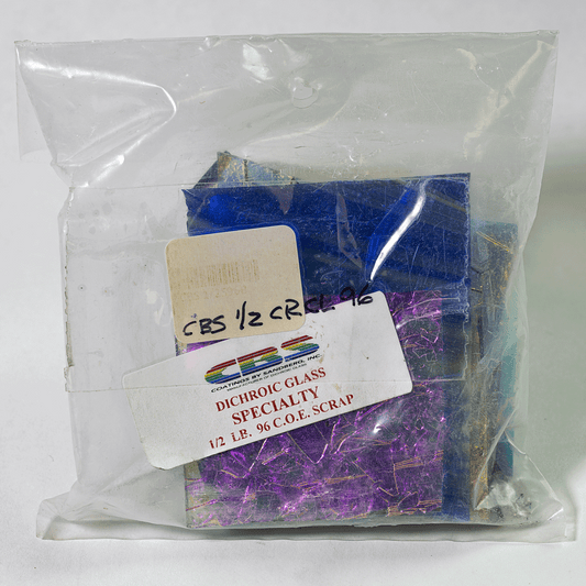 1/2 lb - Clear Crinkle Solids/Patterns