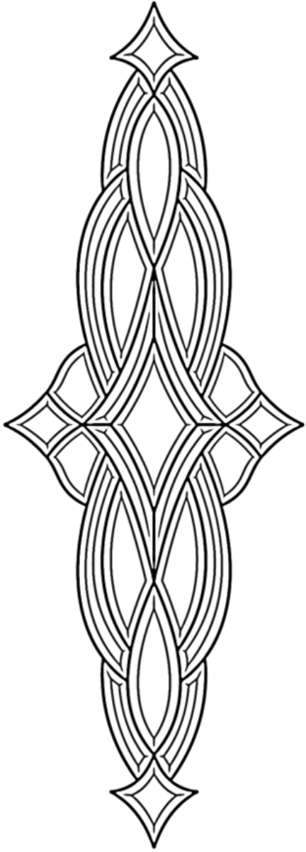 14-3/4" x 41-3/8" Bevel Cluster