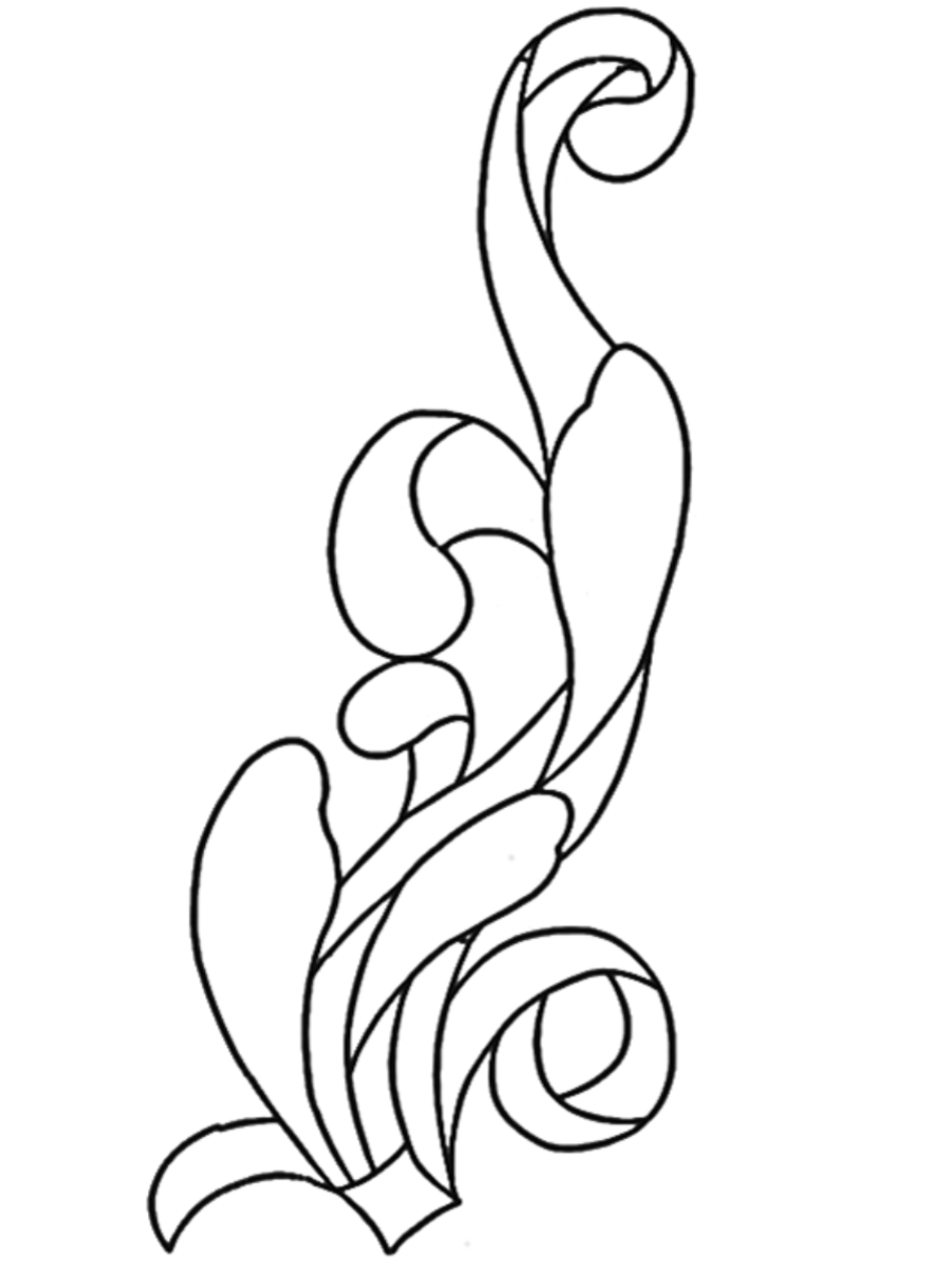 10-1/4'' x 24-5/8'' Left Bevel Cluster