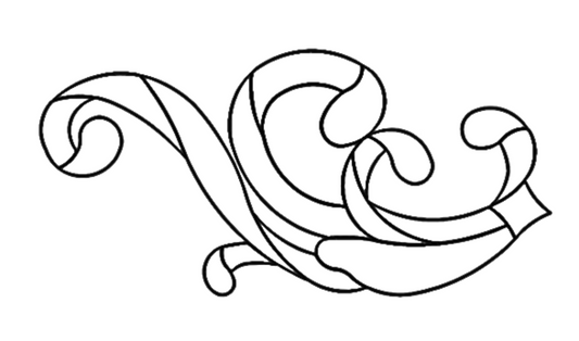 10-7/8'' x 23-1/4" Left Bevel Cluster