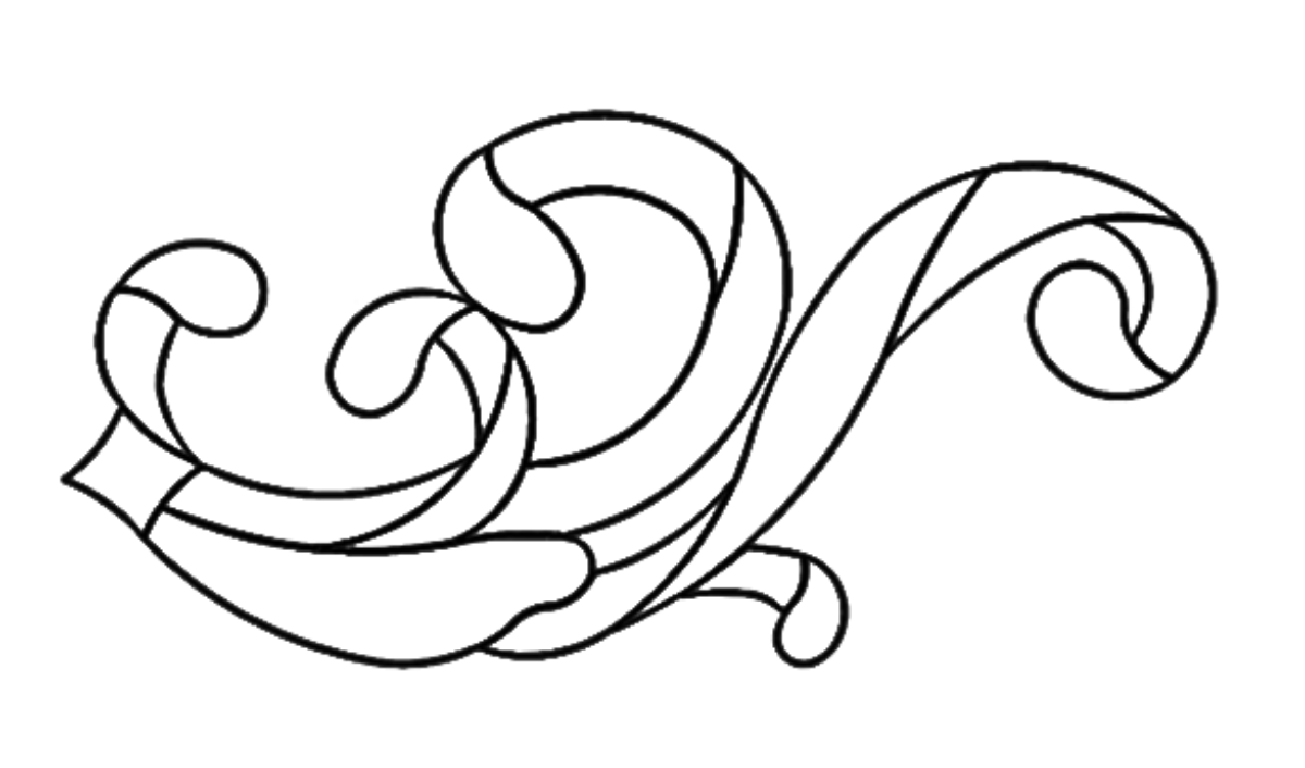 10-7/8'' x 23-1/4" Right Bevel Cluster