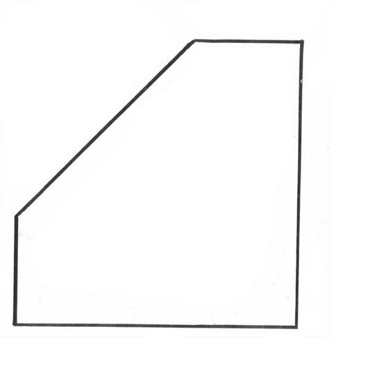 5-3/8" x 5-1/4" Bevel Cluster (4 PACK)