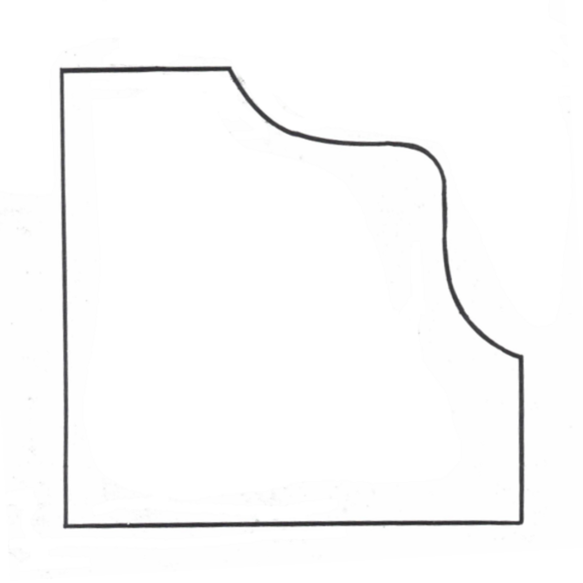 5-1/4" x 5-1/4" Bevel Cluster (4 PACK)