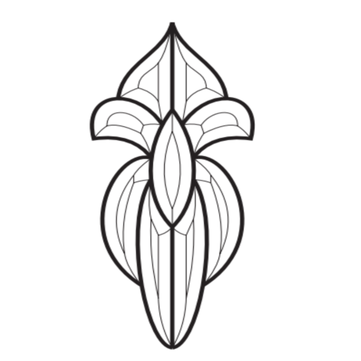 4-1/2'' x 11-1/2" Bevel Cluster