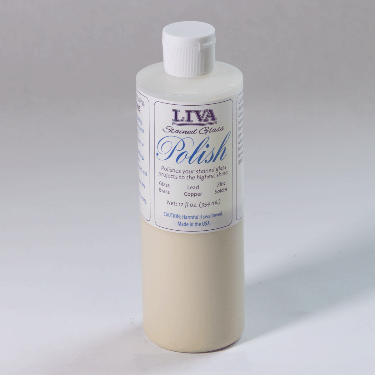 LIVA STAINED GLASS POLISH 12OZ