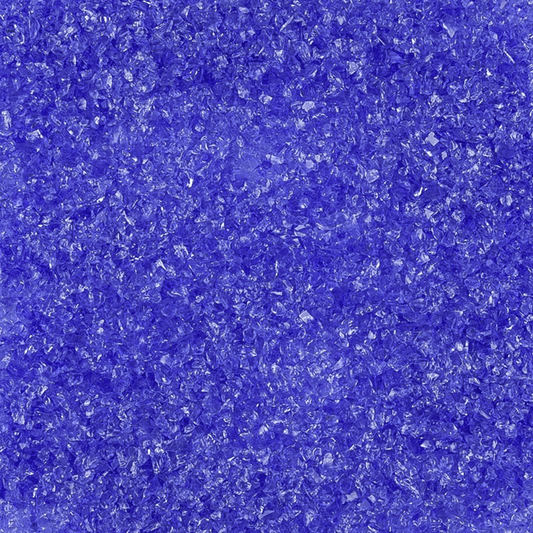 Light Blue Transparent Medium Glass Frit, 4 lb.