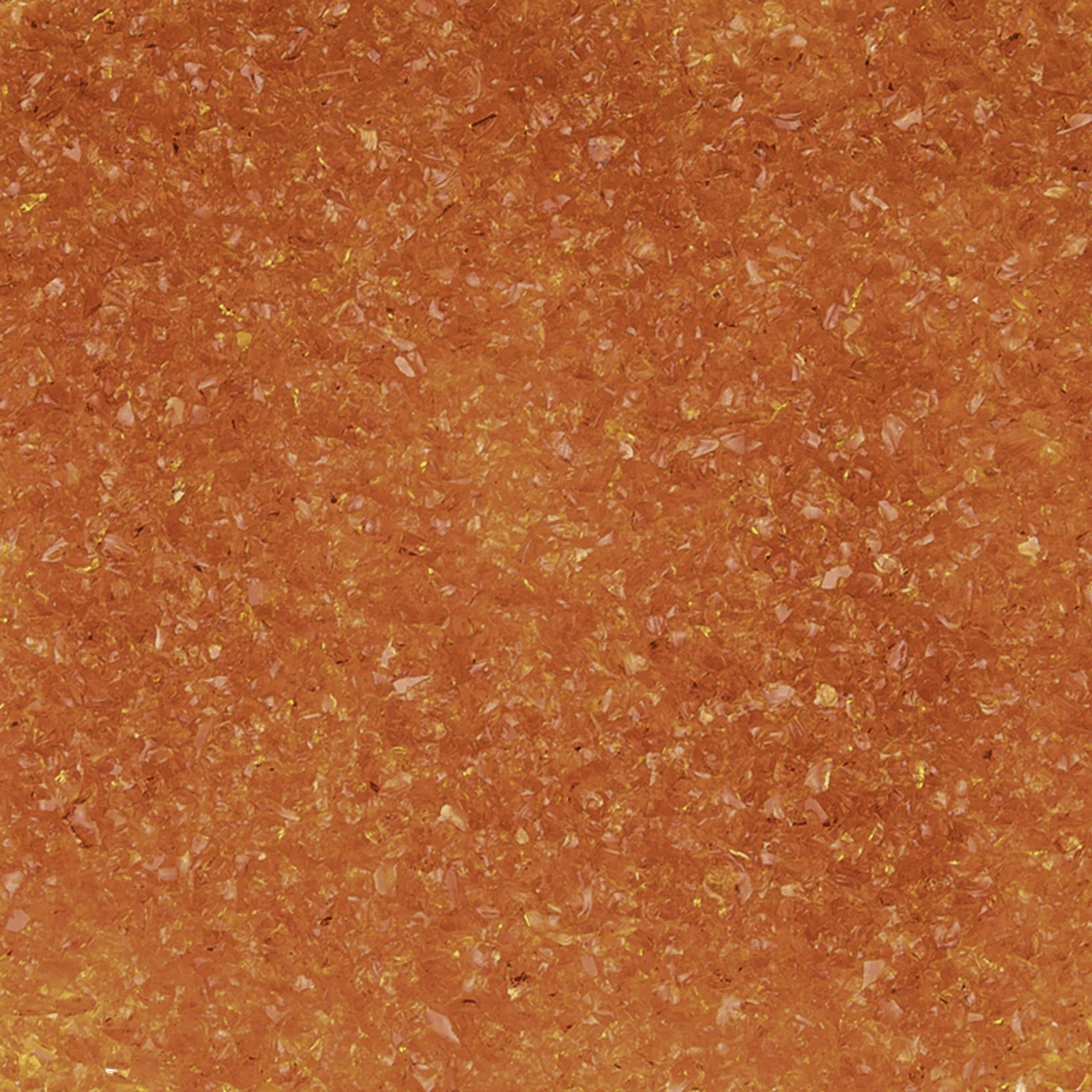 Light Orange Transparent Medium Glass Frit, 4 lb.