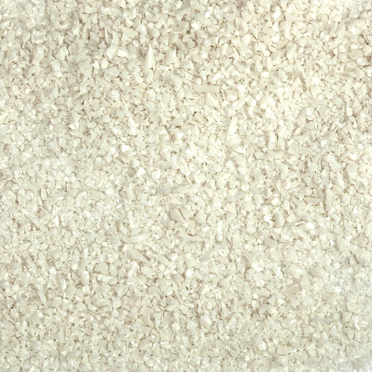 Vanilla Cream Opal Medium Glass Frit, 4 lb.