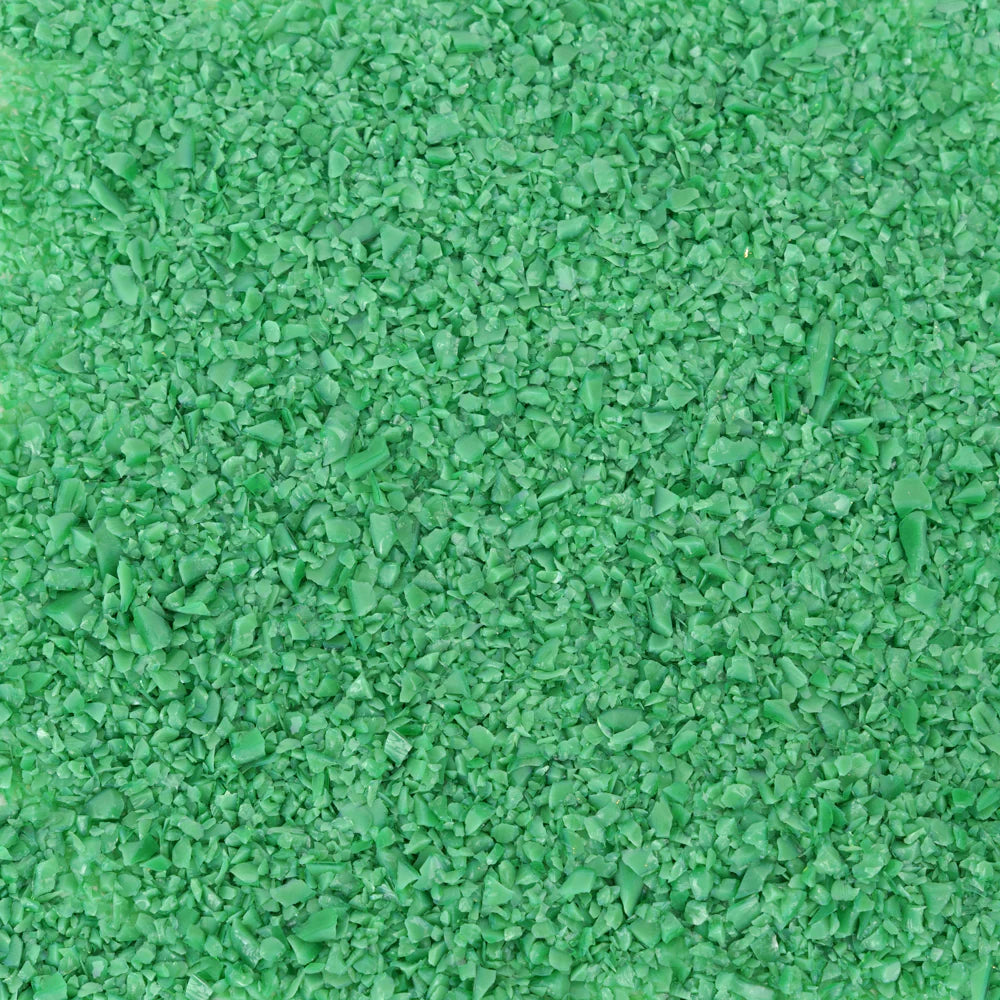 Emerald Green Opal Medium Glass Frit, 8.5 oz