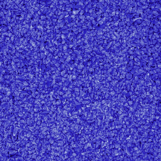 Dark Blue Opal Medium Glass Frit, 4 lb.