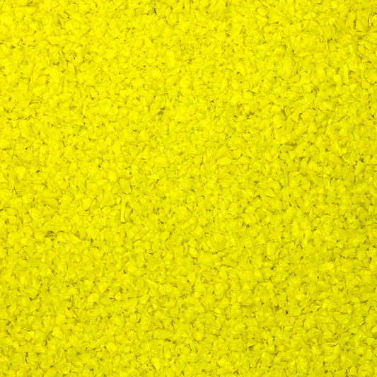 Yellow Opal Medium Glass Frit, 4 lb