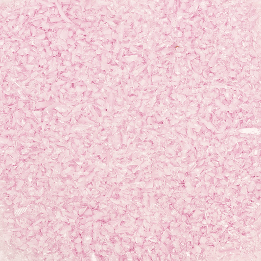 Pink Opal Medium Glass Frit, 8.5 oz