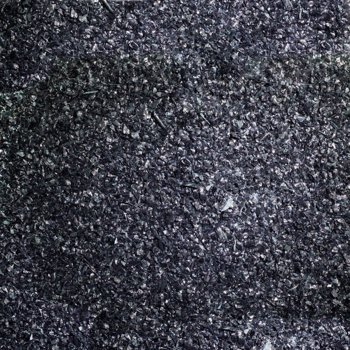 Aventurine PondTransparent Medium Glass Frit, 8.5 oz