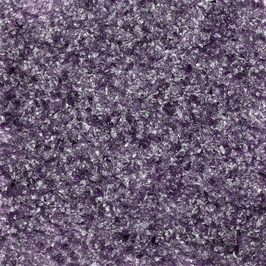 Grape Transparent Medium Glass Frit, 4 lb.