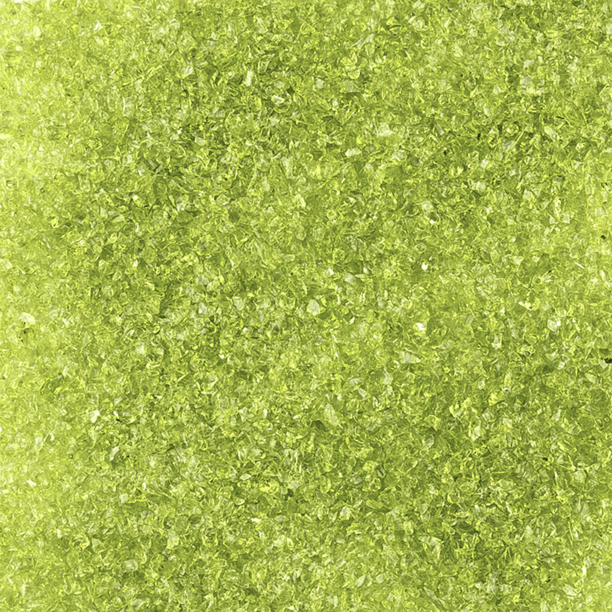 Lime Transparent Medium Glass Frit, 4 lb