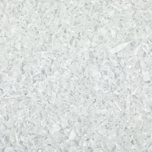 Clear Coarse Glass Frit, 40 lb