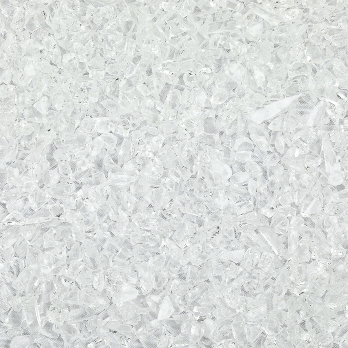 Clear Icicle Coarse Frit, 8.5 oz.