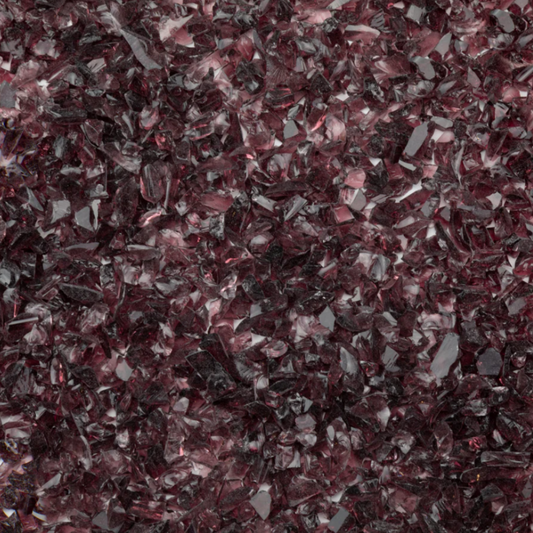 Light Purple Transparent Coarse Glass Frit, 4 lb.