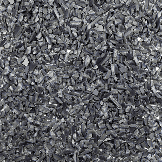 Charcoal Opal Coarse Glass Frit, 8.5 oz