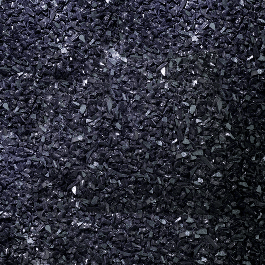 Aventurine Pond Transparent Coarse Glass Frit, 8.5 oz