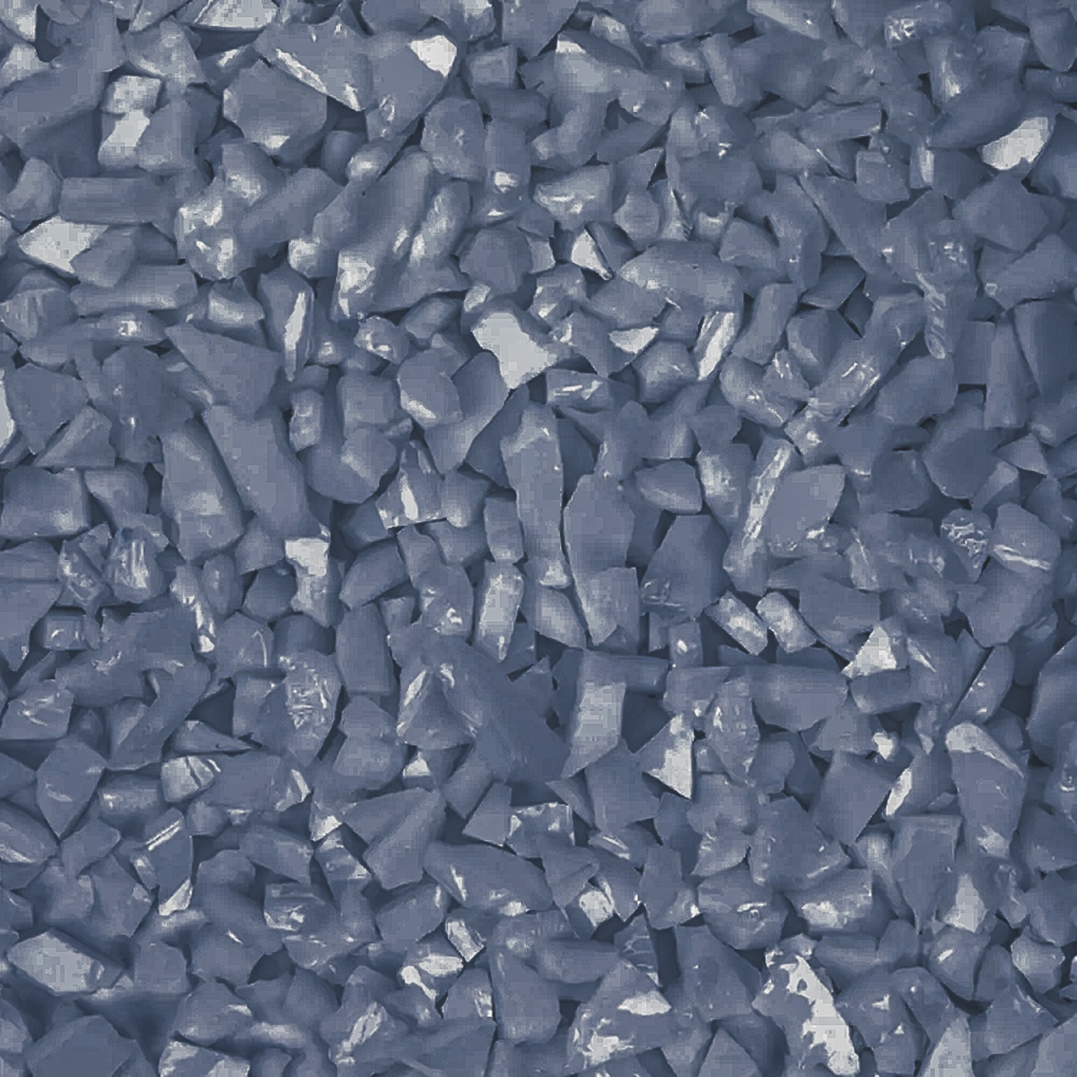 Paynes Gray Opal Mosaic Glass Frit,  8.5 oz