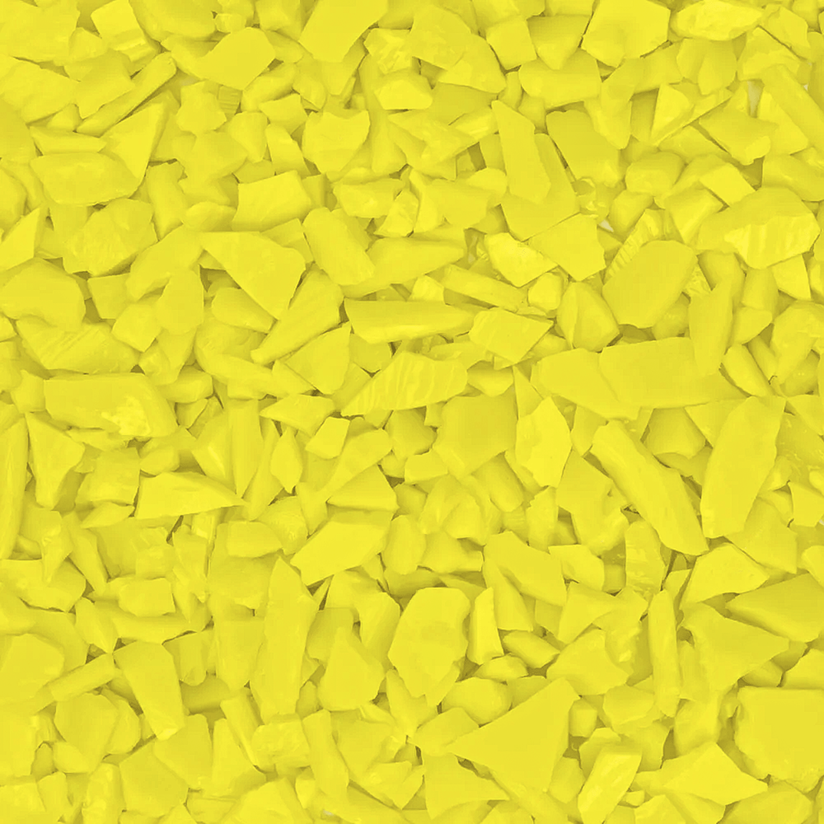 Yellow Opal Mosaic Glass Frit, 8.5 oz