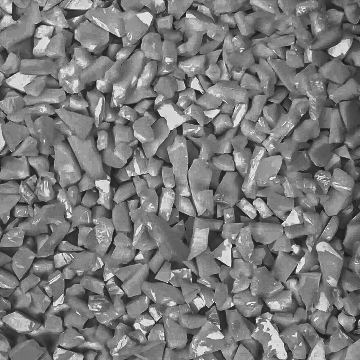 Pewter Opal Mosaic Glass Frit, 8.5 oz