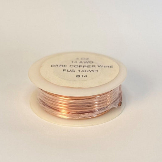 14 GAUGE BARE COPPER WIRE 4oz