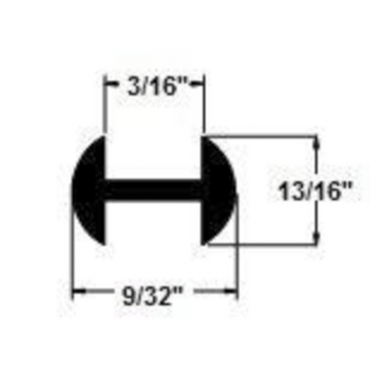 PREMIER LEAD 1/4" (3/16''CHNL) ROUND H