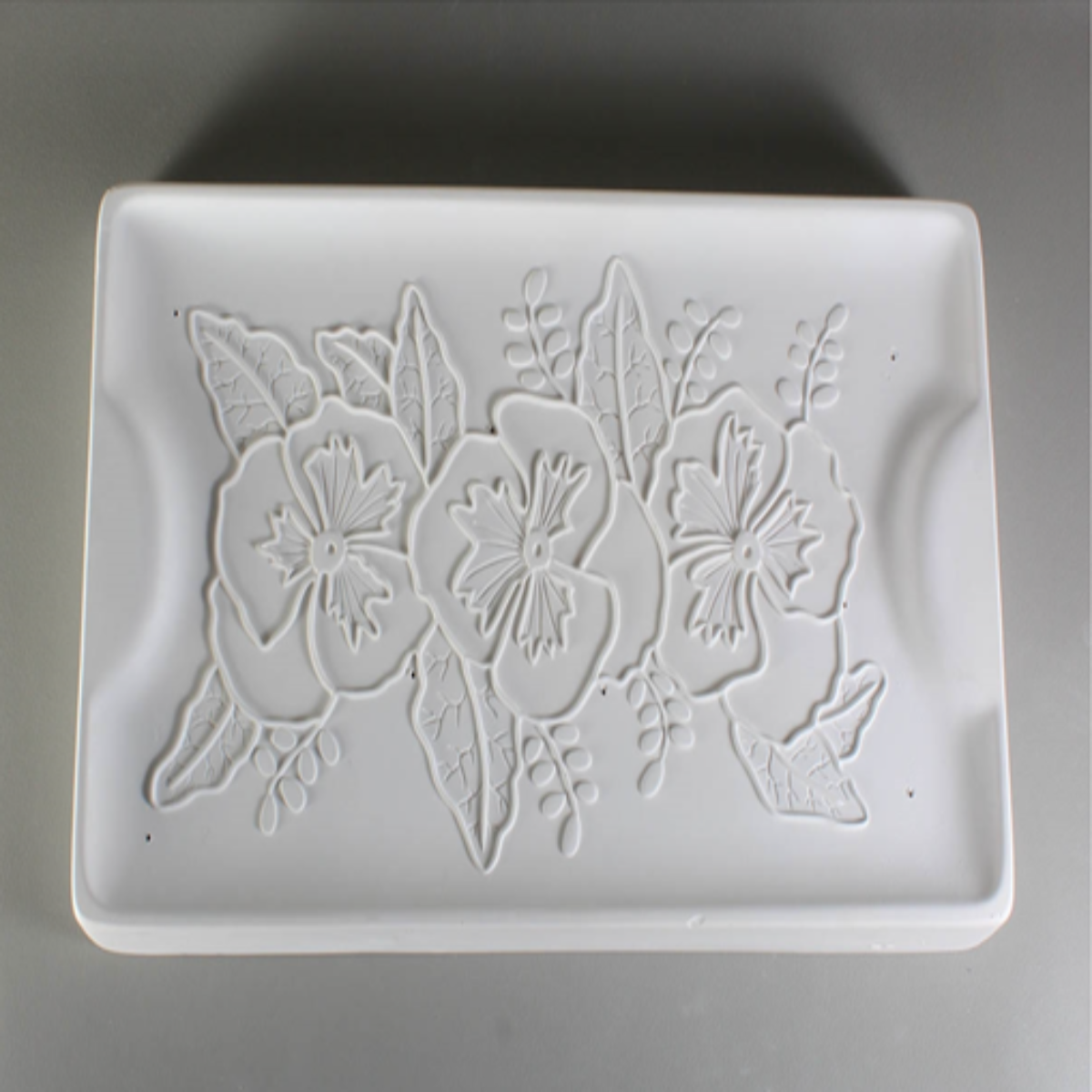 RECTANGLE PANSY "ONE AND DONE" TRAY