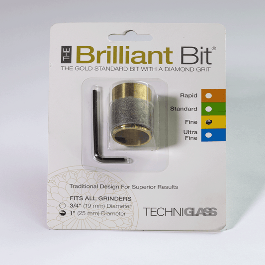 1" FINE GRIT TECHNIGLASS BRILLIANT BIT