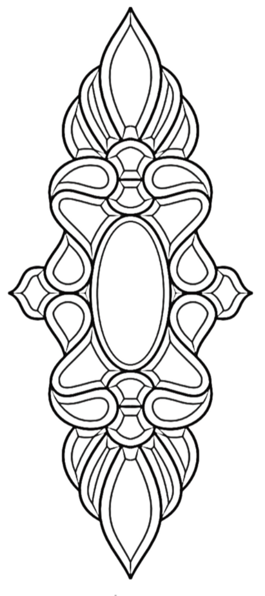 12-1/2'' x 30-1/2'' Bevel Cluster