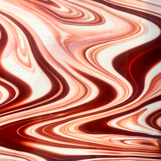 Fusers' Reserve Copper Red Swirl Opal