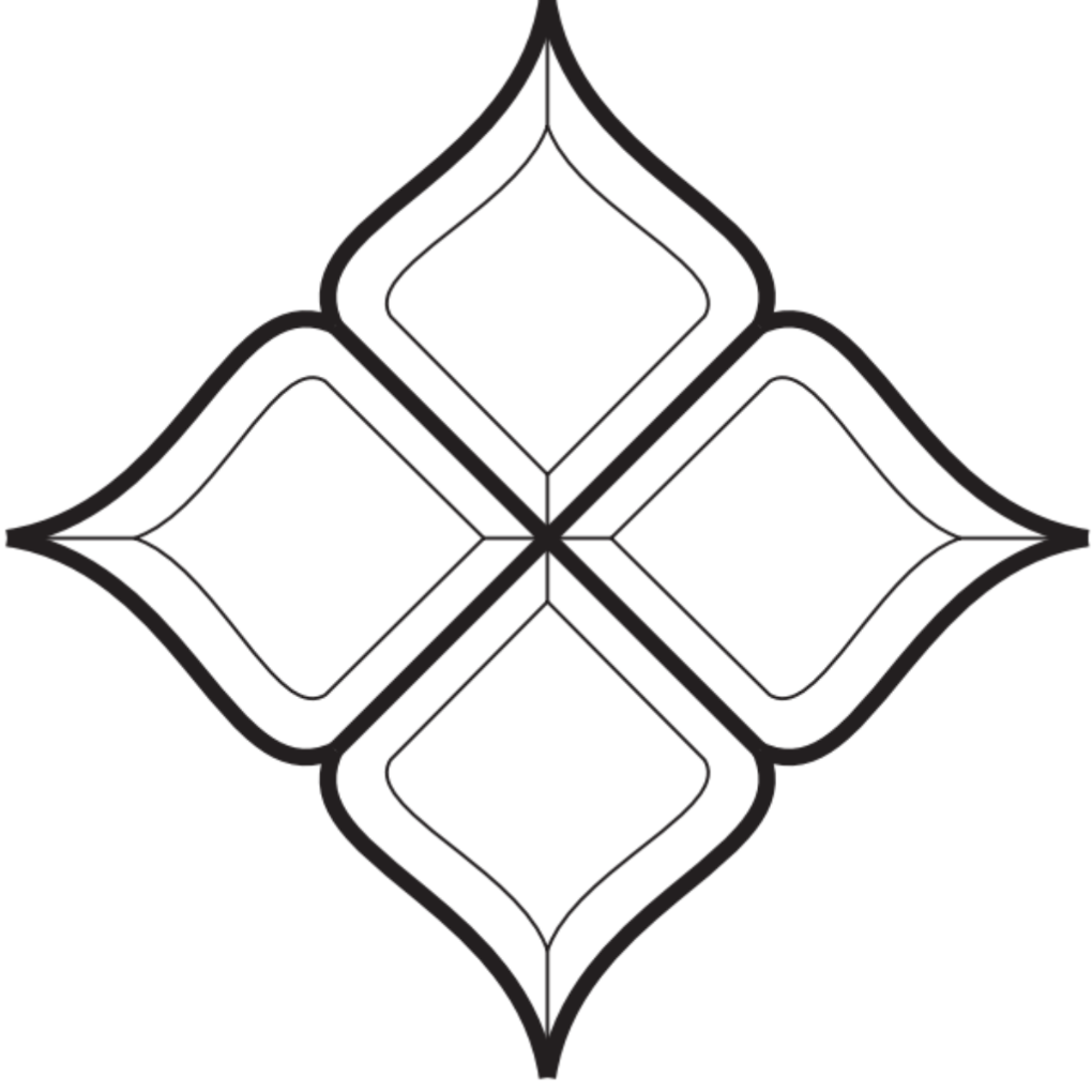 7-5/8'' x 7-5/8'' Bevel Cluster