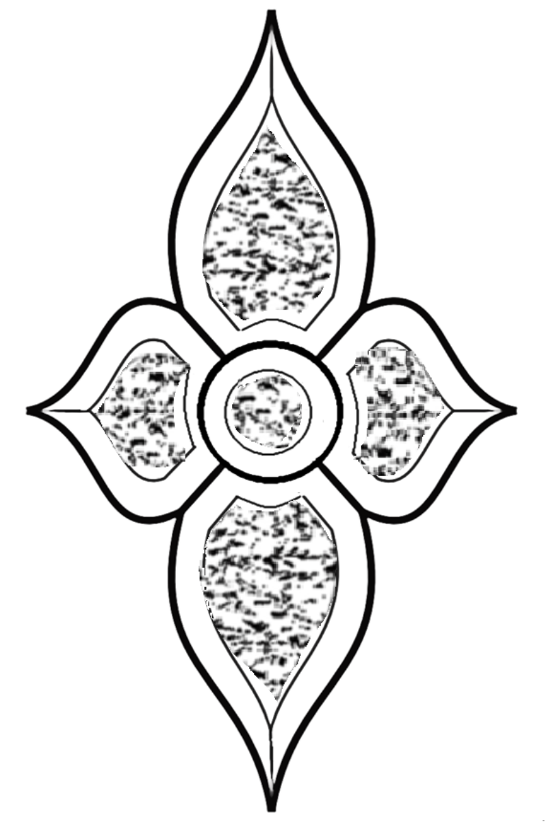 7-5/8'' x 13''Glue Chip Bevel Cluster