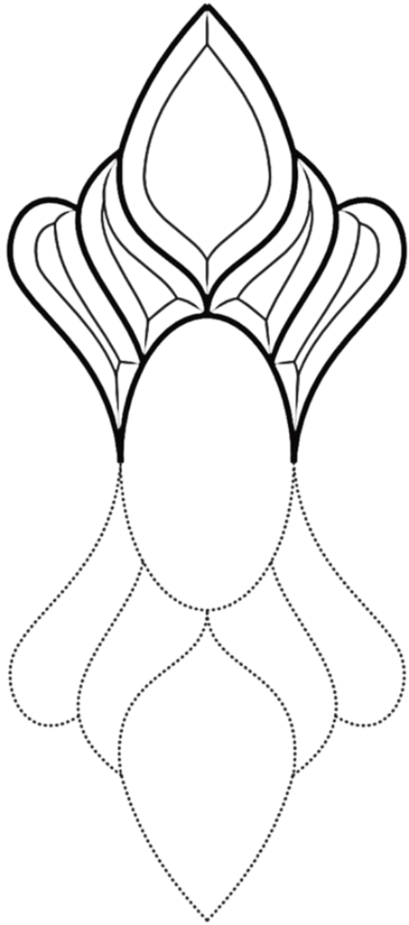 8-1/4" x 9-1/2" Bevel Cluster (4” x 6” Oval will fit center when 2 clusters are used)