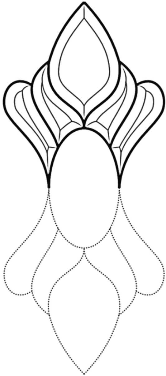 8-1/4" x 9-1/2" Bevel Cluster (4” x 6” Oval will fit center when 2 clusters are used)