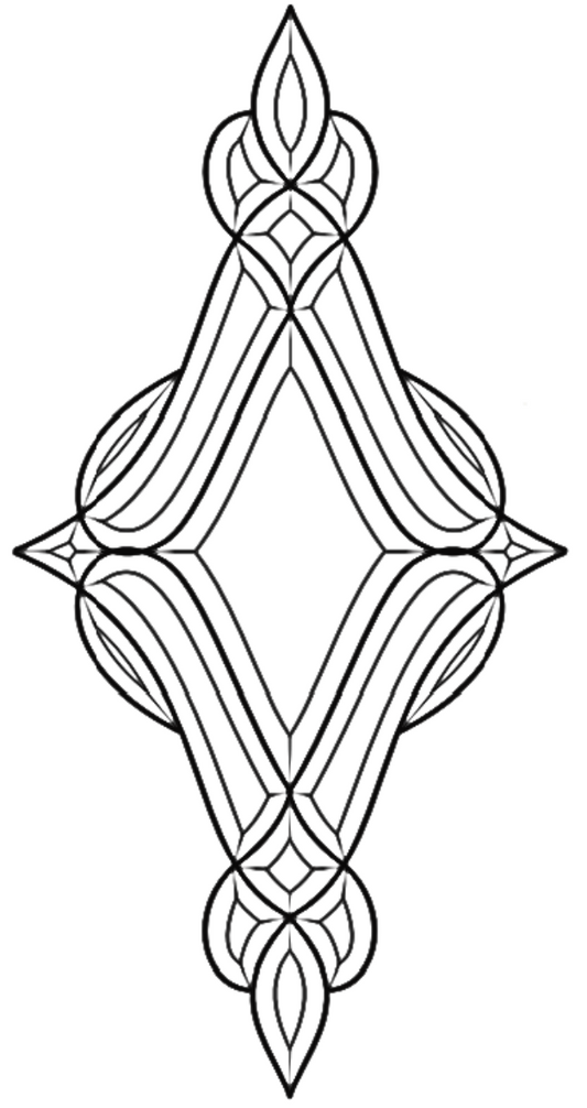 15-5/8'' x 30-3/8''  Bevel Cluster