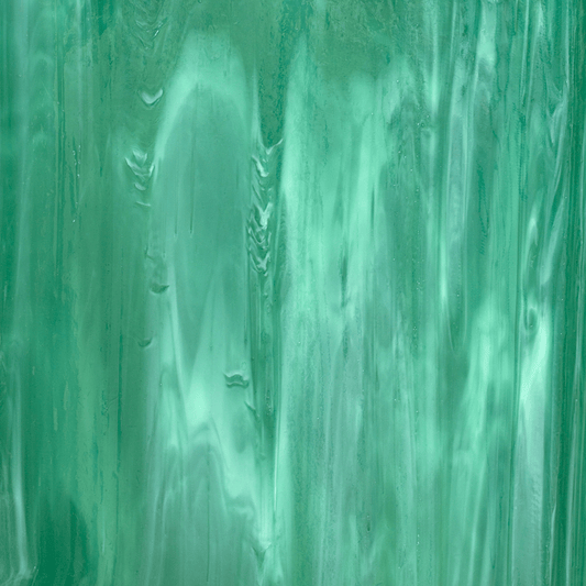 Emerald Green, White Wispy