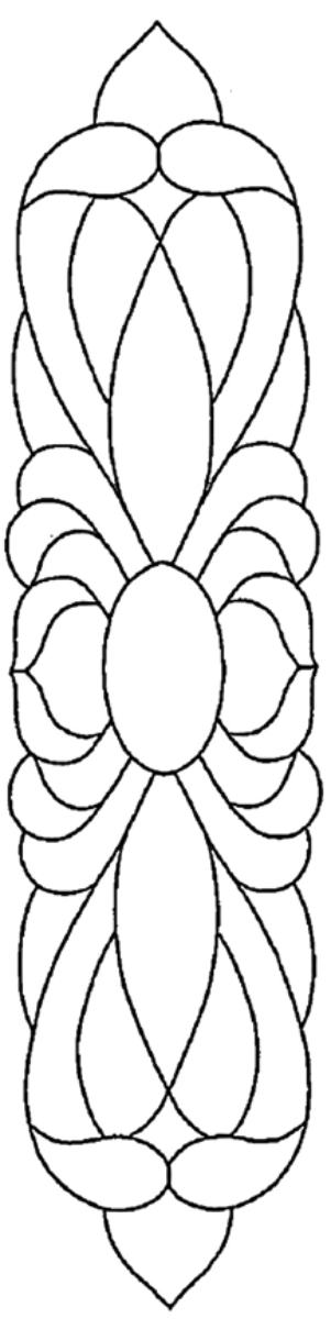 7-3/44'' x 35-3/4'' Bevel Cluster