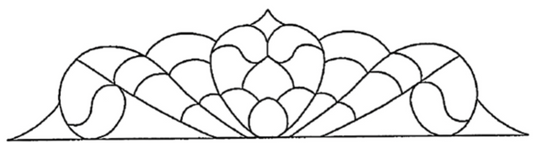 8-5/8'' x 35'' Bevel Cluster