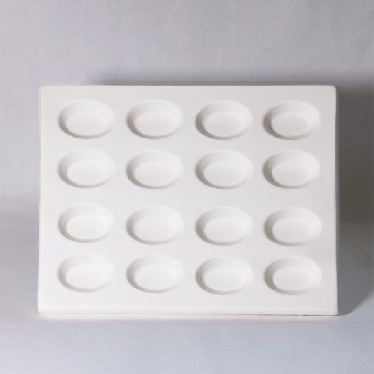 Oval Cube Tray Mold - 16 pieces