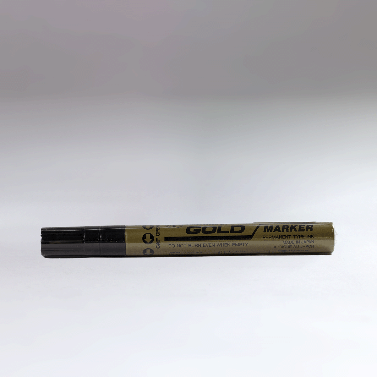 Snowman Gold Marker Pen