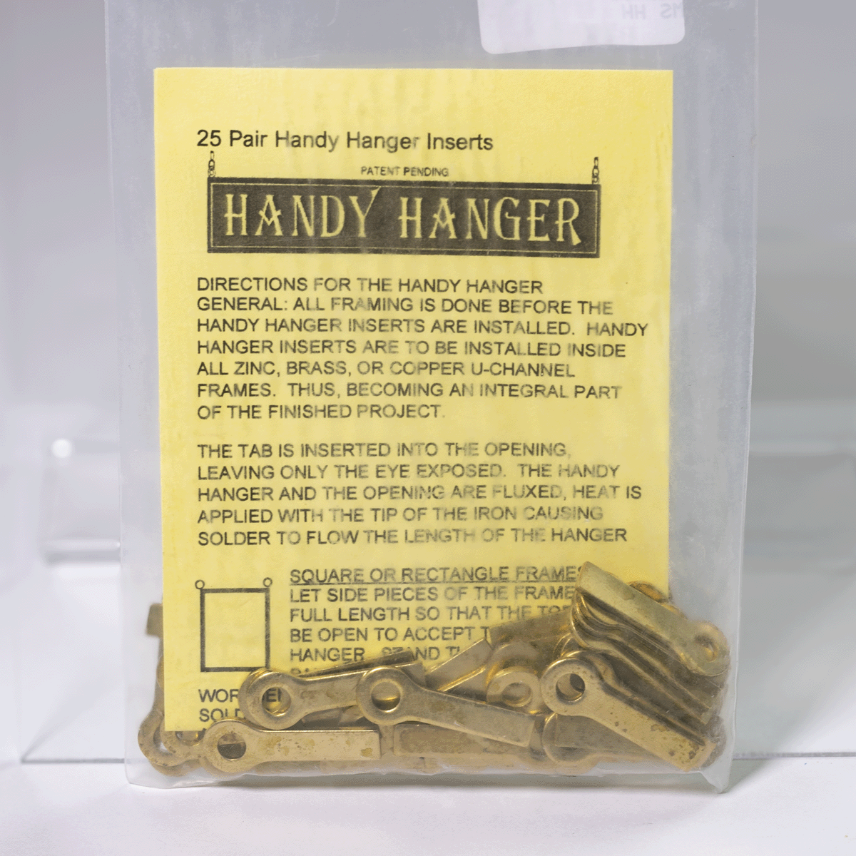 HANDY HANGERS INSERTS-25 PAIRS