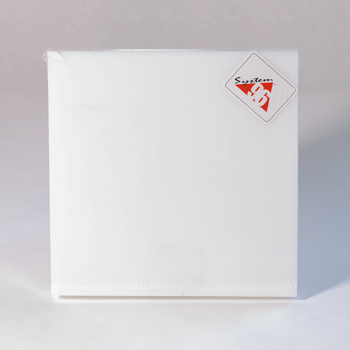 6" Sqaures 200SF White Pre-Cut Bases - 6pcs