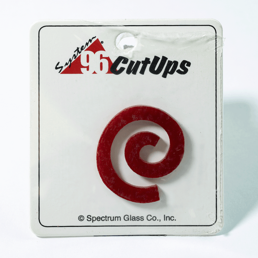 Opaque Red Spiral