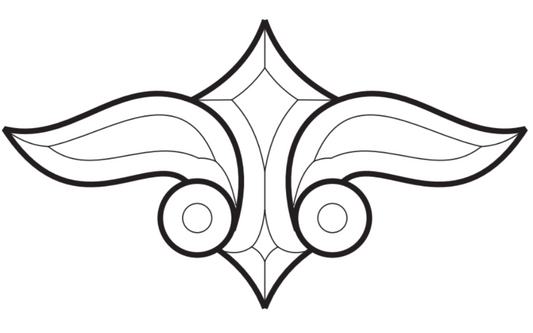 11-1/2''x 6-1/4'' Bevel Cluster