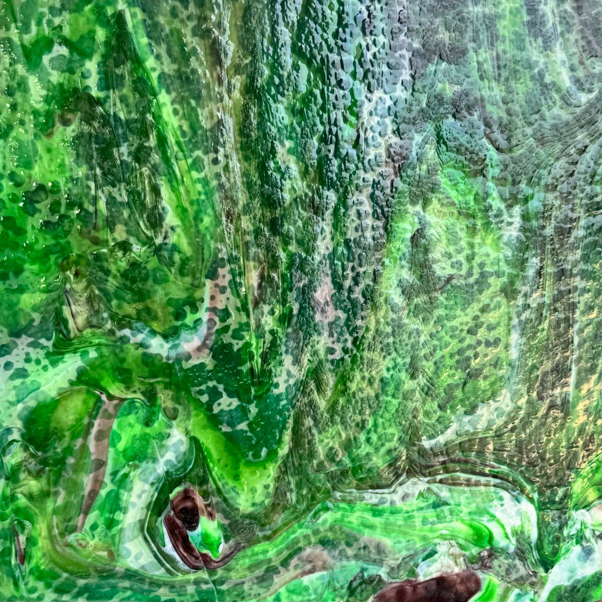 GREEN/PURPLE MOTTLE OPAL