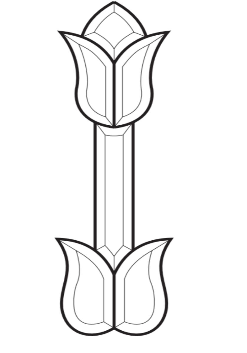 4-1/2" x 16" Bevel Cluster