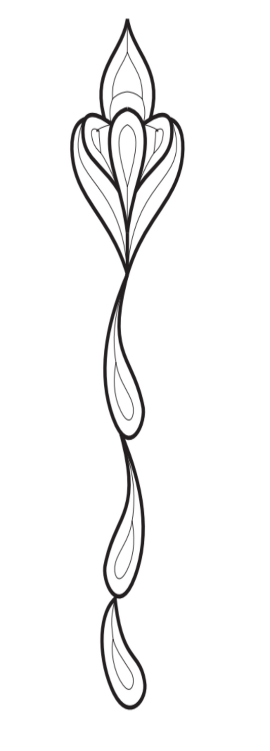 4" x 19" Bevel Cluster